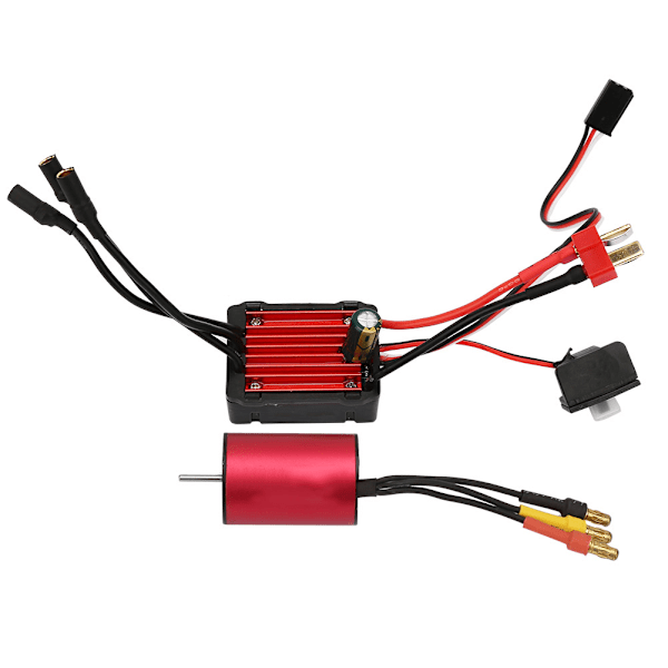 SURPASS 3300KV 2435 Motor & KS25A Vandtæt Brushless ESC Combo Sæt til RC Modelbil