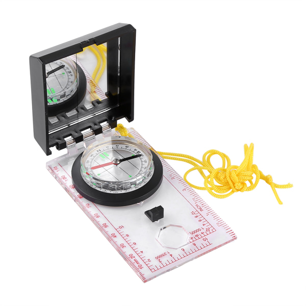 Multi functional Compass With Mapping Ruler and Mirror Emergency Kit For Outdoor Activities