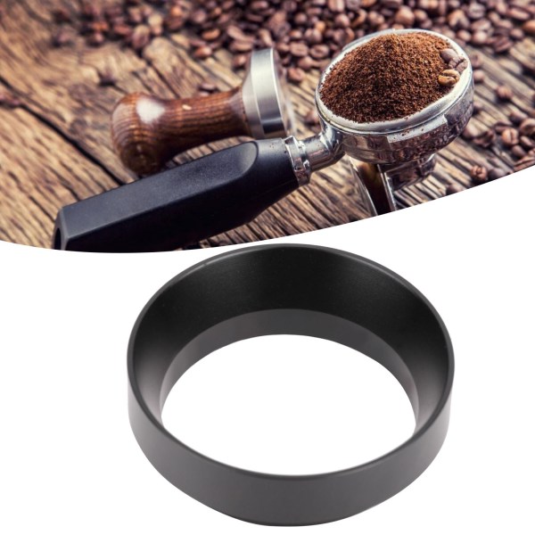 Kahvijauheen annostelurengassuppilo magneettikorvauskahvinkeittimen lisävarusteellaMusta 58 mm magneettisella/