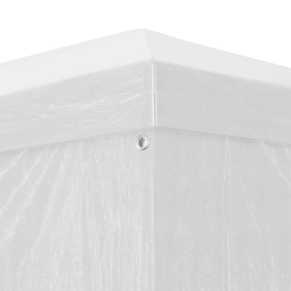 【BEMS】vidaXL Partytelt 4 vegger 3x4 m hvit Vit white