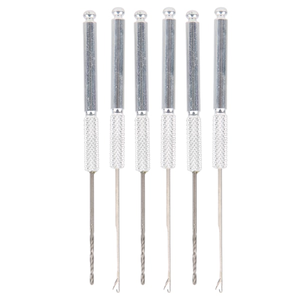 3-pack Fiskeverktyg i Aluminiumlegering, Multifunktionell, Betesnål, Betesborr