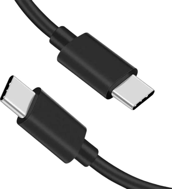 【BEMS】Kompatibel med Samsung 2 meter lader - Hurtiglader - USB-C-kabel Svart black