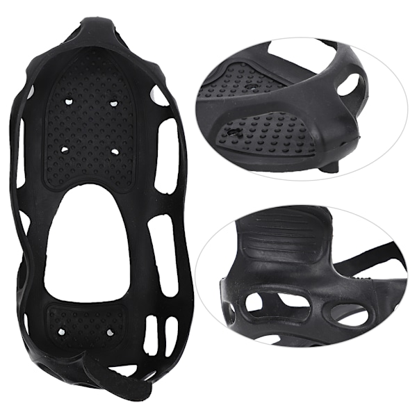 1 Par Universal 24 Tands Anti-Slip Is-Klodser Sko Greb Pigge Klodser Kramper til Vandreture Klatring L:39-42