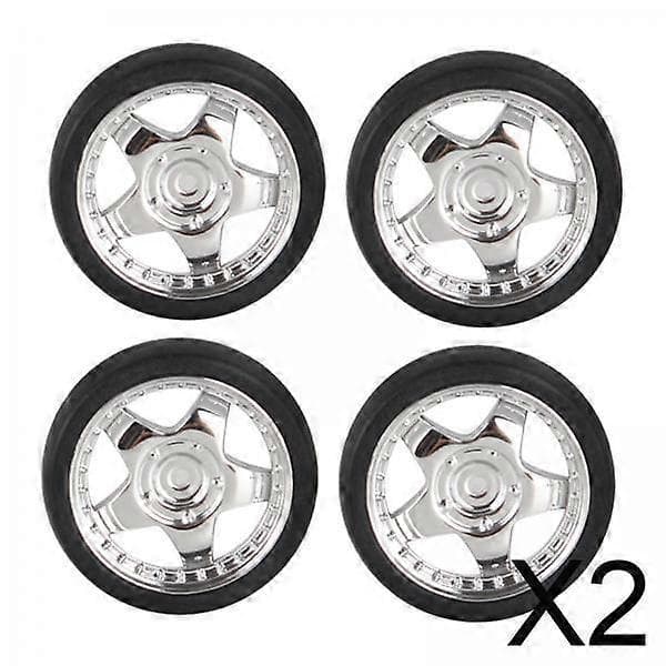 2x4 stk RC-bildriftsdæk Kompatibel med 1/18 RC-driftbil DIY-modifikation reservedele