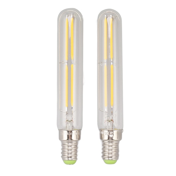 2st LED-rörslampa 4W E14 2300K rörformade lampor T20x120 220‑240V för belysning/