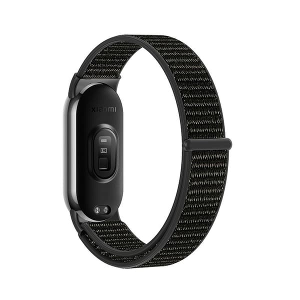 Tech-Protect Xiaomi Smart Band 9/8 Ranneke Nylon Musta 60