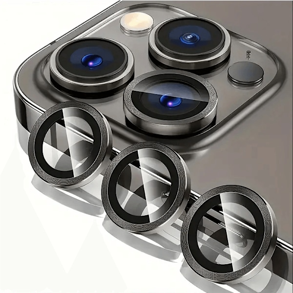 【BEMS】iPhone 15 PRO Lens Protector Camera Protection in Tempered Glass iPhone 15 Pro