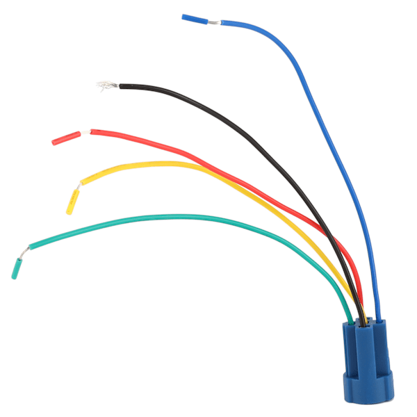 12V 0,6 tommer LED-lystrykkbryter Selvlåsende selvtilbakestilling Vanntett vippebryter Blått lys