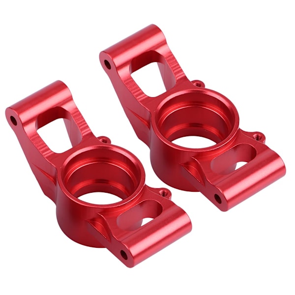 Bakaxelnavsburk i aluminiumlegering för Traxxas X MAXX 1/5 skala RC-bil (röd)