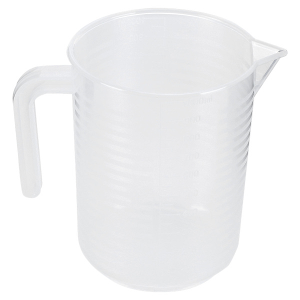 Mätkoppar i Transparent Plast - 500ml/1000ml - Köksbaktillbehör med Lock