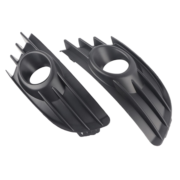 Par Frontstötfångardimlampsgaller Trim Svart Färg Passar för Citroen C4 2004-2008