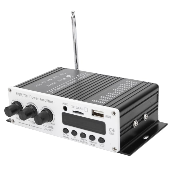 USB-minnekort FM 3 i 1 Stereo Power Audio Amplifier Bluetooth 4.2 Digital Player++