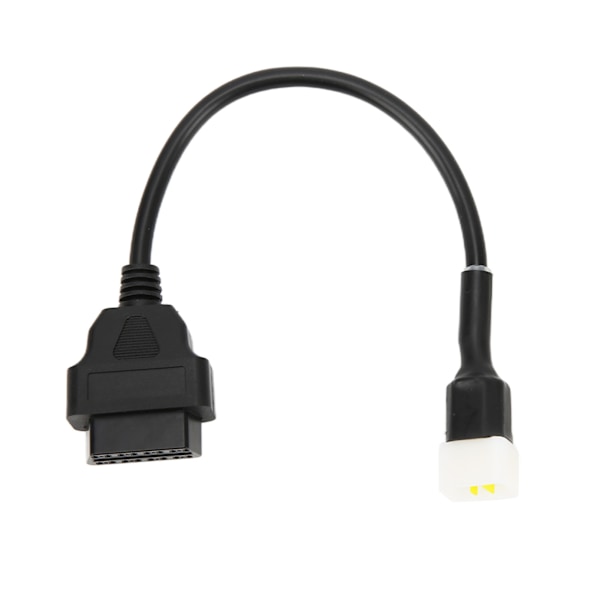 6-pinners OBD2 diagnostisk adapter Plastmotorfeildetektorverktøyerstatning for Delphi motorsykkel