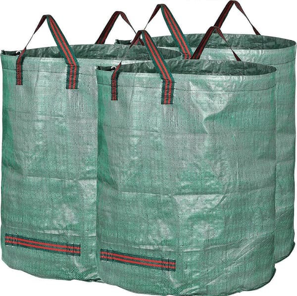 3X AMMATTIMAISET 300L repeytymättömät puutarhasäkit