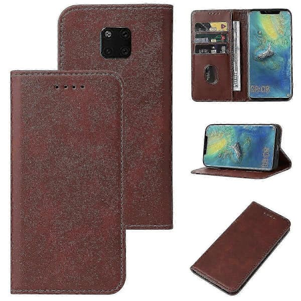 【BEMS】Kompatibel med Huawei Mate 20 Pro Magnetisk Lukning Læder Telefoncover