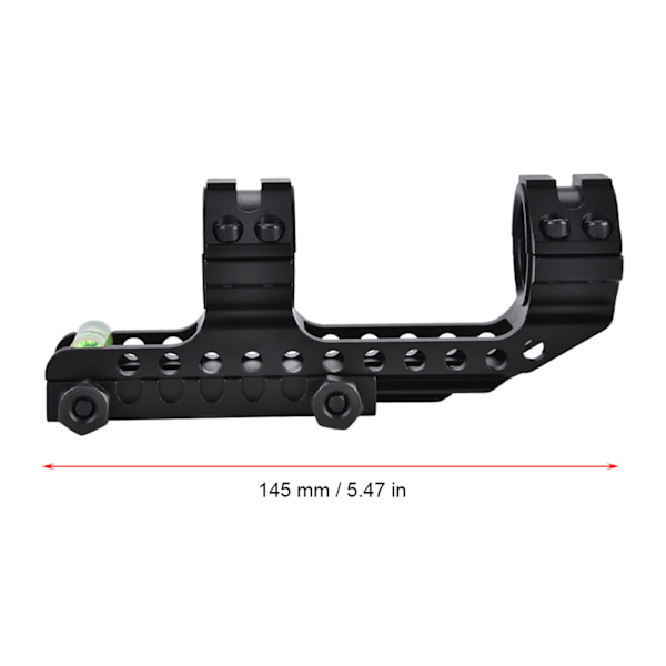 Outdoor Tactics Skinnemontering 30mm Kikkertniveau Cantilever Tilbehør til Riflejagt