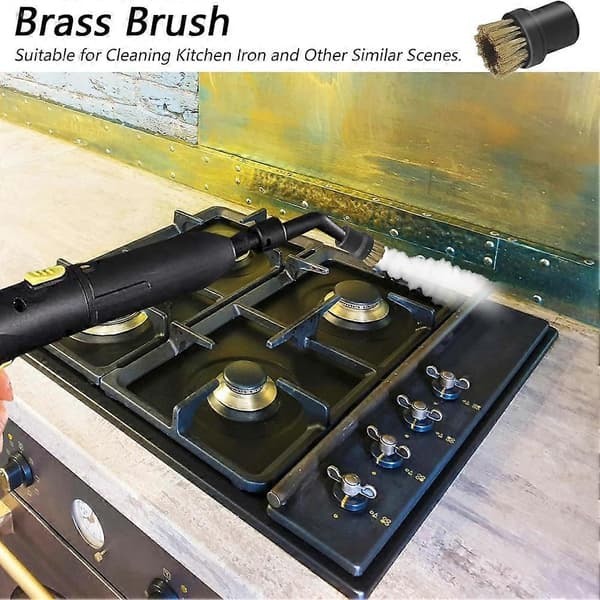 Damptilbehør Damprenseradapter M12 til Karcher SC1 SC2 SC3 SC4 SC5 Damprenserbørstehoved