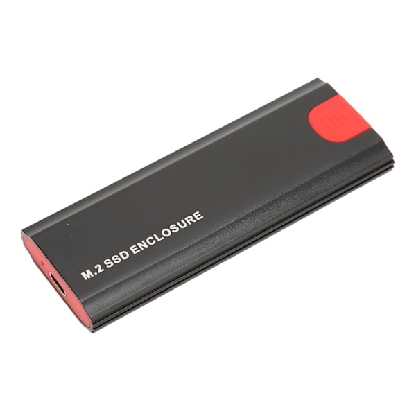 M.2 NVME SSD Kabinet 10 Gbps Højhastighedsoverførsel PCIe NVMe m Nøgle M.2 SSD Kabinet Adapter Sort
