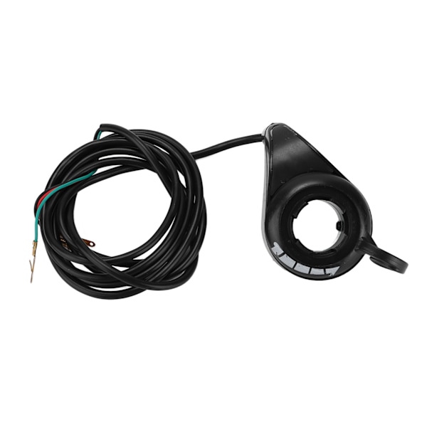 Tommelfingergashastighedsregulator 24V 36V 48V 60V 72V til elcykler scootere 7/8in styr