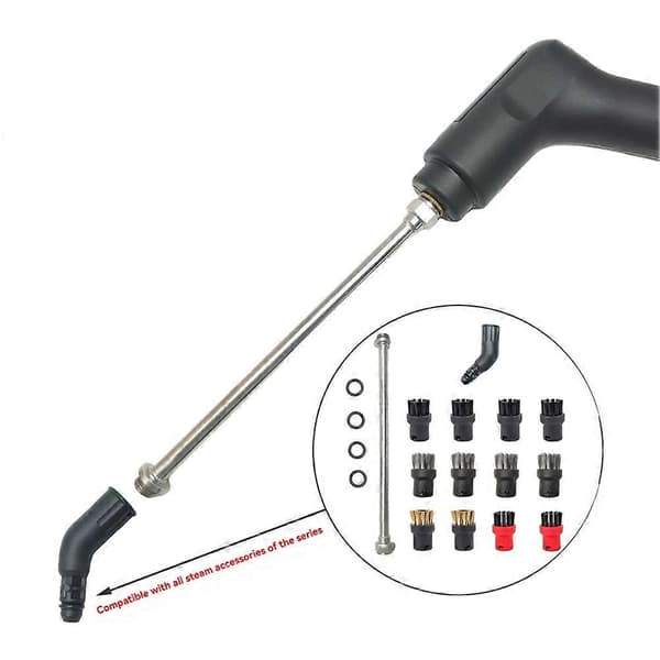 Damptilbehør Damprenseradapter M12 til Karcher SC1 SC2 SC3 SC4 SC5 Damprenserbørstehoved