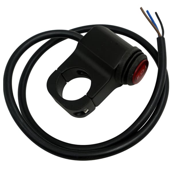 【BEMS】12V 16A Vanntett Motorsykkel Lyshenger Frontlys Tåkelys På Av