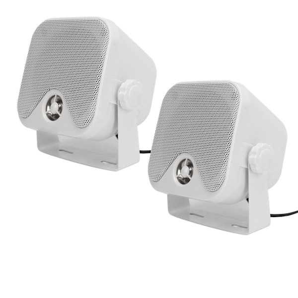 1 Par 4 tum Marin Låda Högtalare 100W Tungt Skydd Vattentät Utomhus Ljudsystem för ATV UTV Traktor Lastbil
