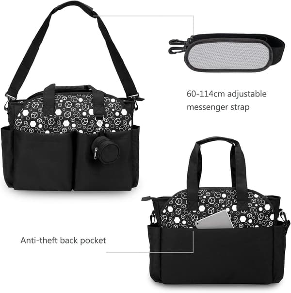 Bleiebag for babybleier, multifunksjonell vanntett babybag