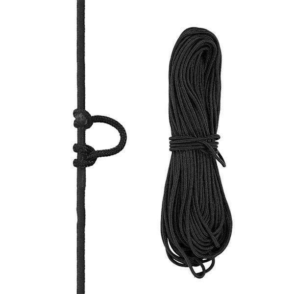 Pilbåge för sammansatt båge Nylon Nock Säker Släpp D-Loop Bågskyttetillbehör Svart