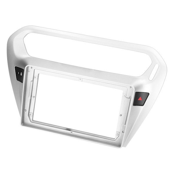 9-tums Bilradio Stereo Fascia 2 DIN Navigations Panel Ram Dash Mount Trim Ersättning för CITRON ELYSEE 2014‑2018