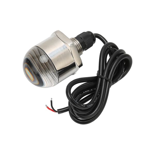 【BEMS】Drænprop LED-lys IP68 Vandtæt 1/2in NPT Undervandslys Universal Kompatibel med Yachtskib