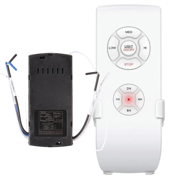 Takfläkt Fjärrkontroll Kit Smart Universal Takfläkt Light Remote för Hunter for Harbor Breeze