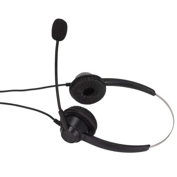 H360‑TYPE‑C Binaural Business Headset Dubbelsidigt Headset för Call Center Onlinekurs Konferenssamtal