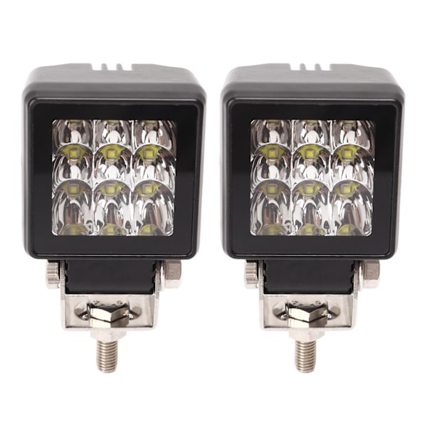 2 tuuman LED-lisävalot 9‑30V 27W Vedenpitävä Superkirkas Off Road -kohdevalo Sumuvalo ATV UTV SUV Kuorma-autolle Valkoinen