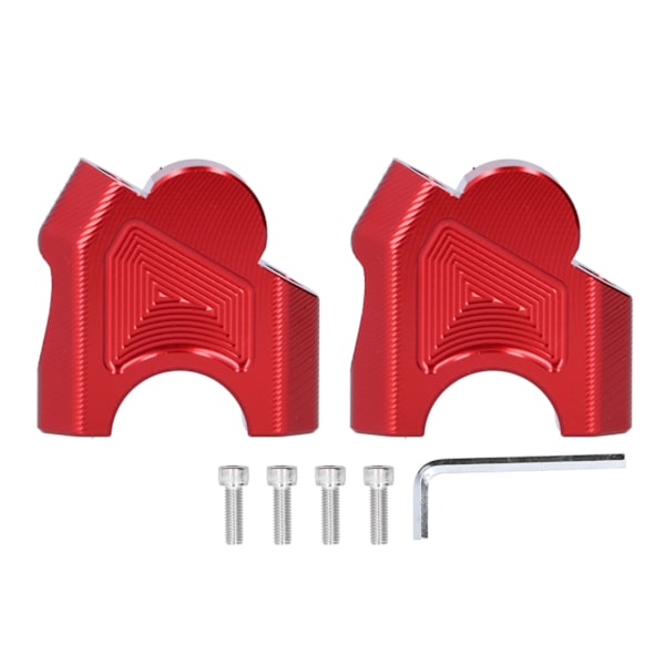 28 mm rød motorsykkelstyre Riser Passer for Benelli TRK251/502C/TRK502/502X/Cub BJ500/752S
