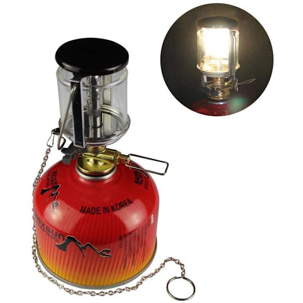 Mini Bärbar Campinglykta Gaslampa Utomhus Camping Liten Gaslampa Campingvärmare Tältlampa Fackla Hängande Lampa