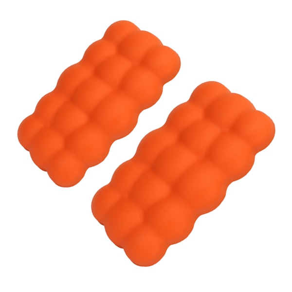 2 STK Bil Knæpude Memory Bomuld Superblød Universal Pasform Pasta Installation Ben Albuepude Orange
