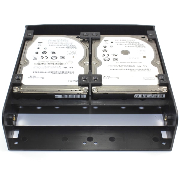 OImaster 2,5" / 3,5" HDD / SSD til 5,25" Floppy Drive Bay Datamaskinmonteringsbrakett++