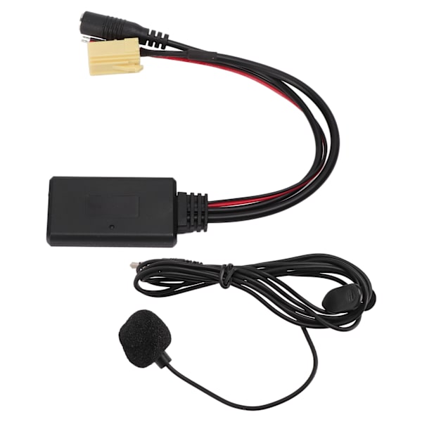 Bil Bluetooth 5.0 AUX IN Kabel Håndfri Mikrofon ABS Varmebestandig erstatning for Alfa Romeo 159