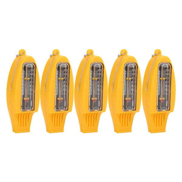 5-pack 4-i-1 Kompass Termometer Förstoringsglas Visselpipa för Resor Camping Vandring Klättring
