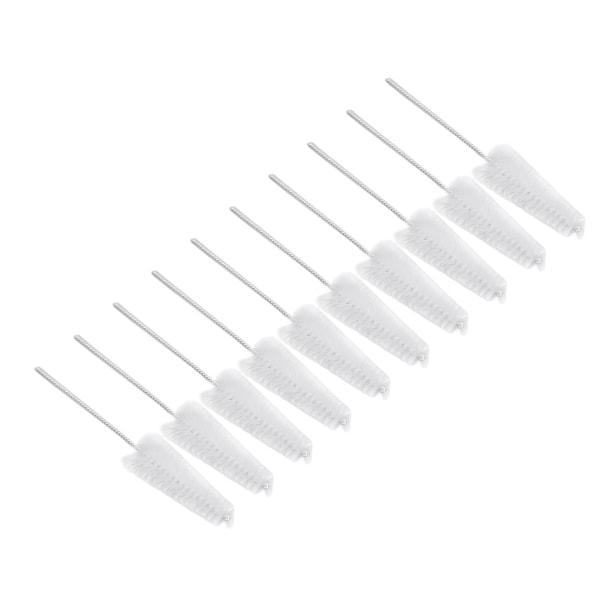 10 stk 3,5 mm Høreapparat rengøringsbørste Nylon børste Hår Vent Tube Rengøringsværktøj til huller rør ++/