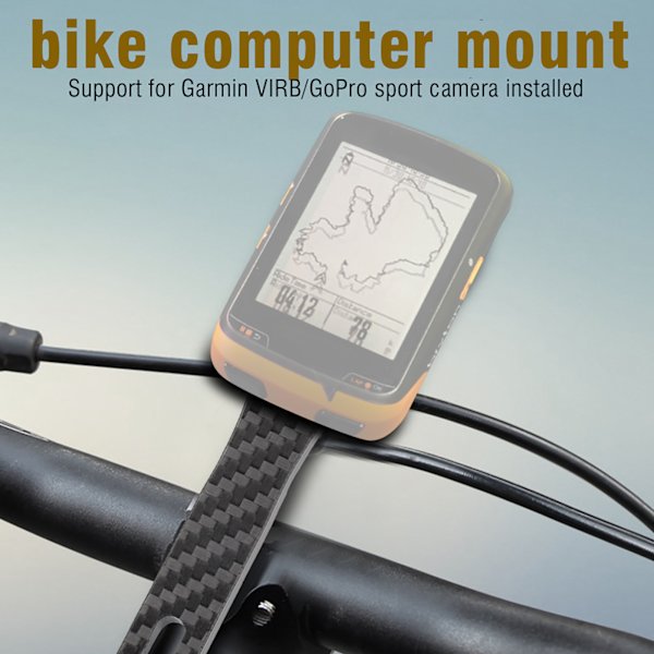 Vägcykel Datorhållare Integrerad Styrstam för Garmin för Bryton (för Bryton)