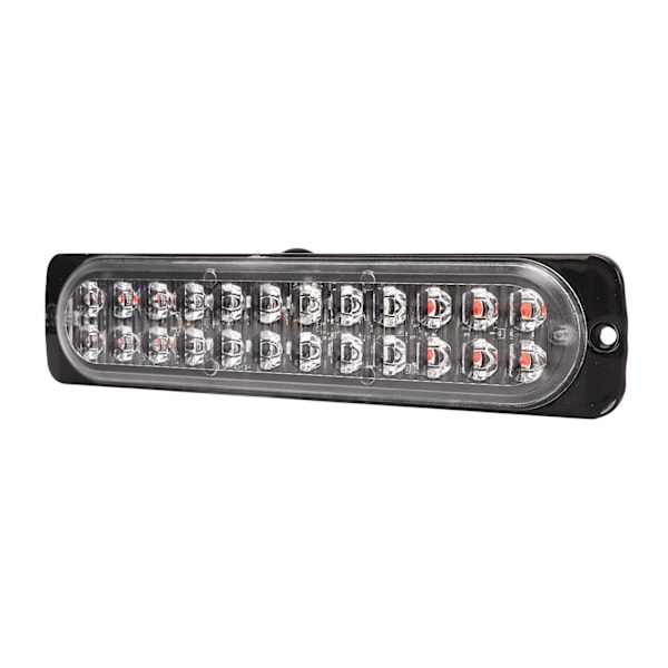 24 LED Strobe Light Bar vejrbestandig nødbelysningsbar til lastbiler, køretøjer og SUV'er