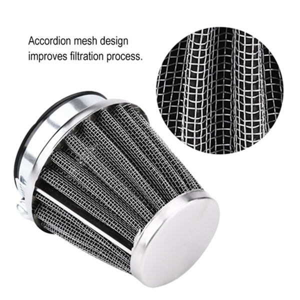 Moottoripyörän ilmanottoaukon suodattimen puhdistin Universal 48mm/1,9 tuumaa