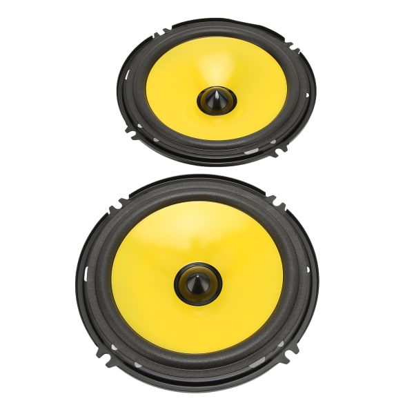 TIMH bildørshøjttalere diskant bas stereo 600W koaksial højttaler til køretøj lastbil 6 tommer 2 stk.