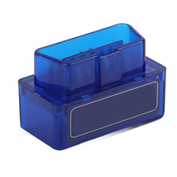 【BEMS】Kompatibel med ELM327 12V OBD2 Skanner Mini WIFI Bildetektor Diagnostisk Adapter Kompatibel med AndroidBlue