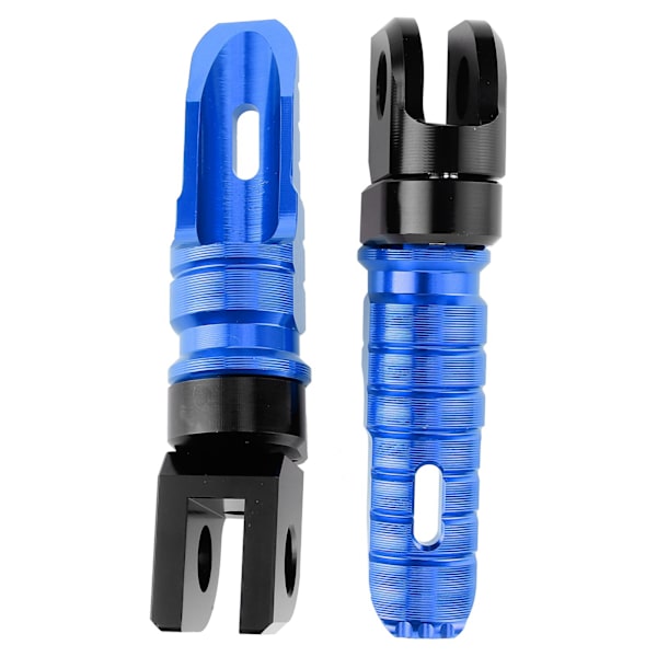 Et par forreste fodhviler pedaler i aluminiumslegering Passer til Kawasaki Ninja Z125 PRO Z250/SL Z400 Z900Blue