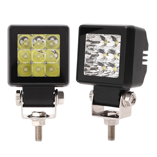 2 tuuman LED-lisävalot 9‑30V 27W Vedenpitävä Superkirkas Off Road -kohdevalo Sumuvalo ATV UTV SUV Kuorma-autolle Valkoinen