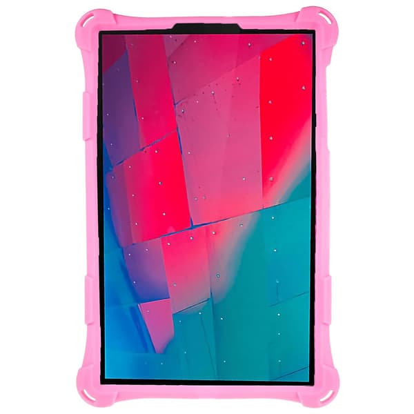 Tabletskal kompatibelt med Lenovo Tab M10 HD Gen 2 TB-X306X med Pop-It Fidget-legetøj, stødsikkert etui med PC-stativ Pink