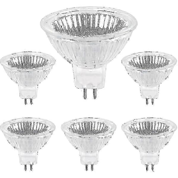 GU5.3 12V 50W halogenpærer 6-pak dæmpbare
