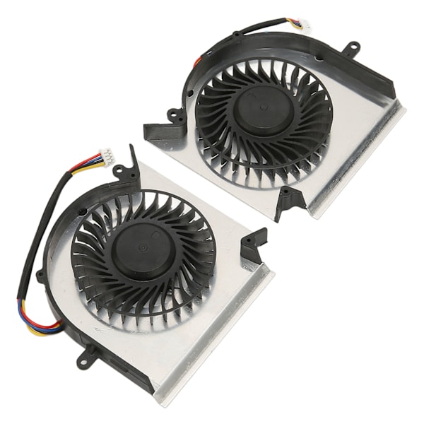 CPU GPU Kylare Fläkt Ersättning för MSI GE75 GP75 GL75 WE75 GE63 GP63 GL63 GV63 GE73 GL73VR 4-polig DC 5V 0.55A GPU Fläkt CPU GPU Fläkt
